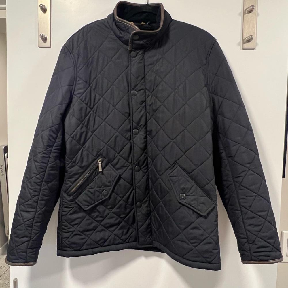 Barbour Powell Jacket - Navy - Good Condition!